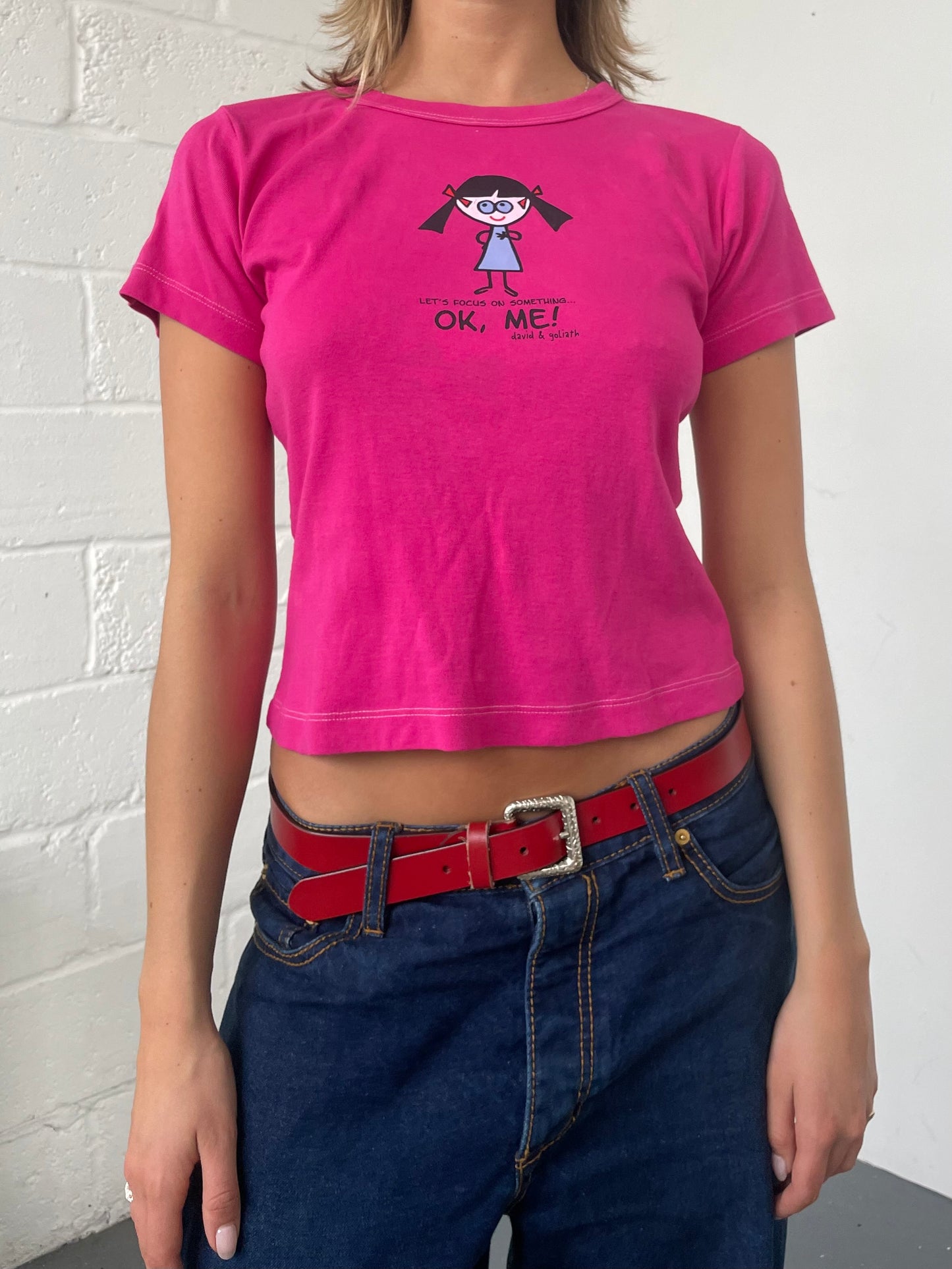 Bright Pink Baby Tee