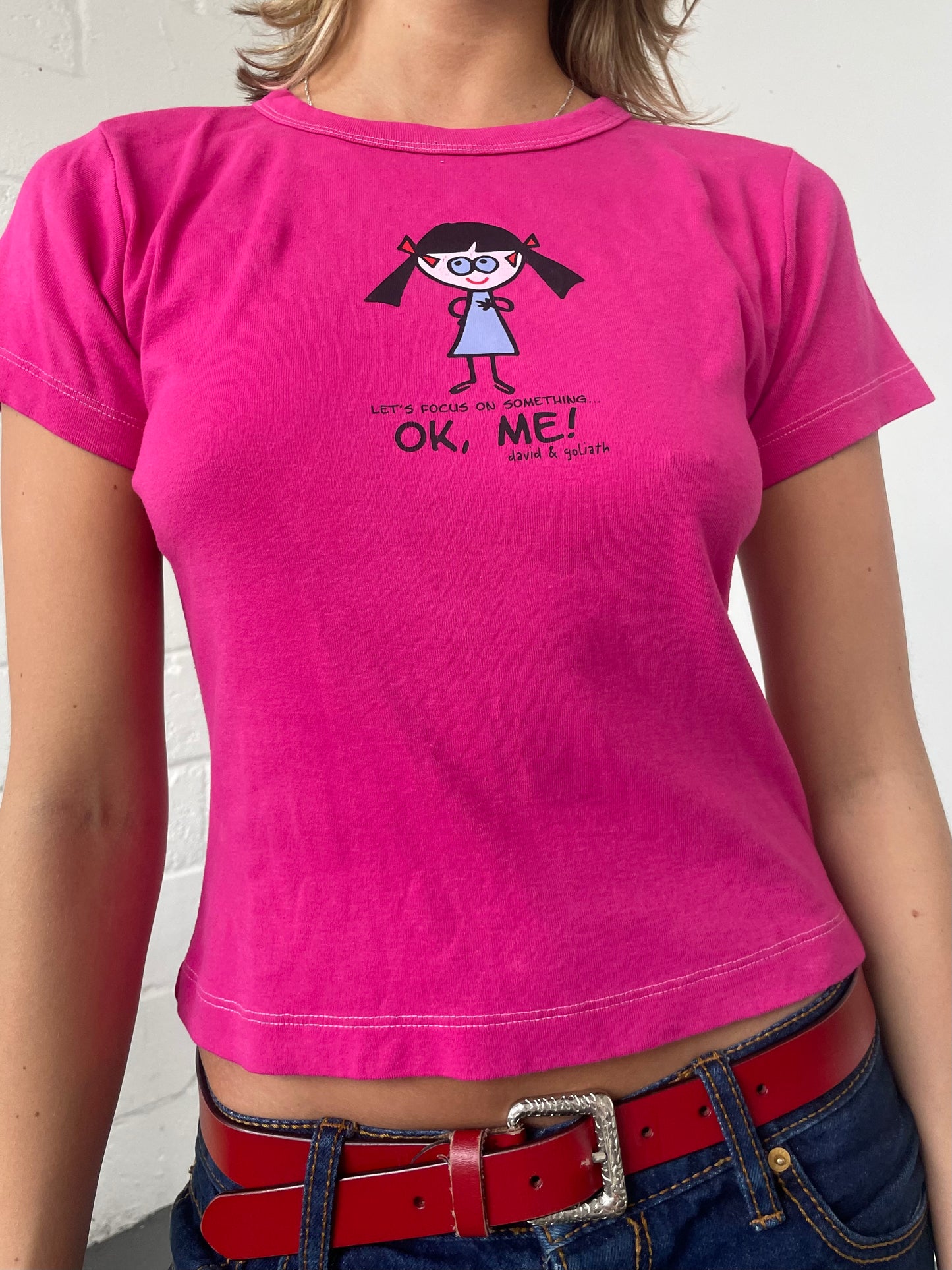 Bright Pink Baby Tee