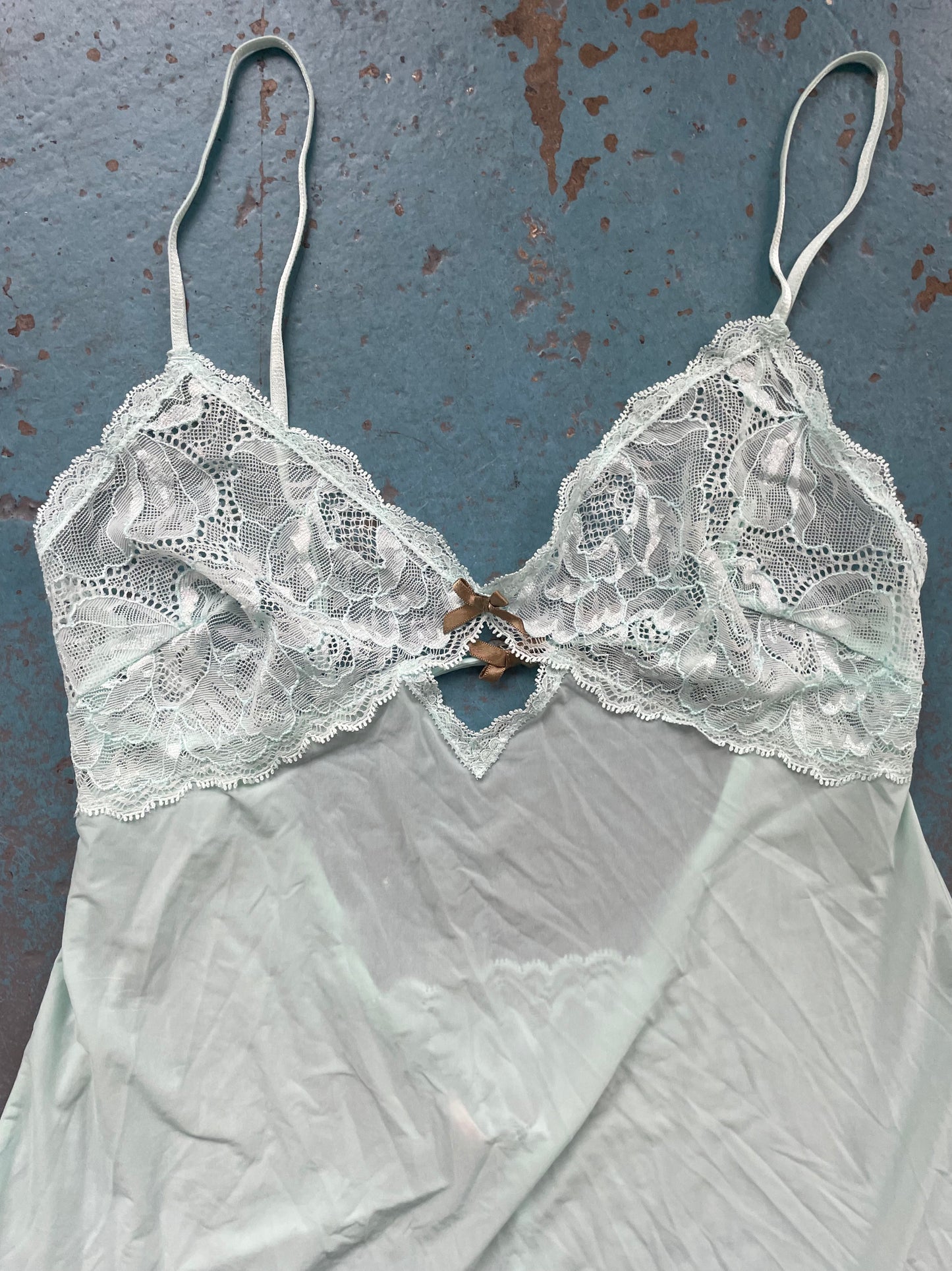 Mint Green Lingerie Cami - Small