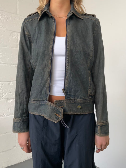 Washed Denim Jacket