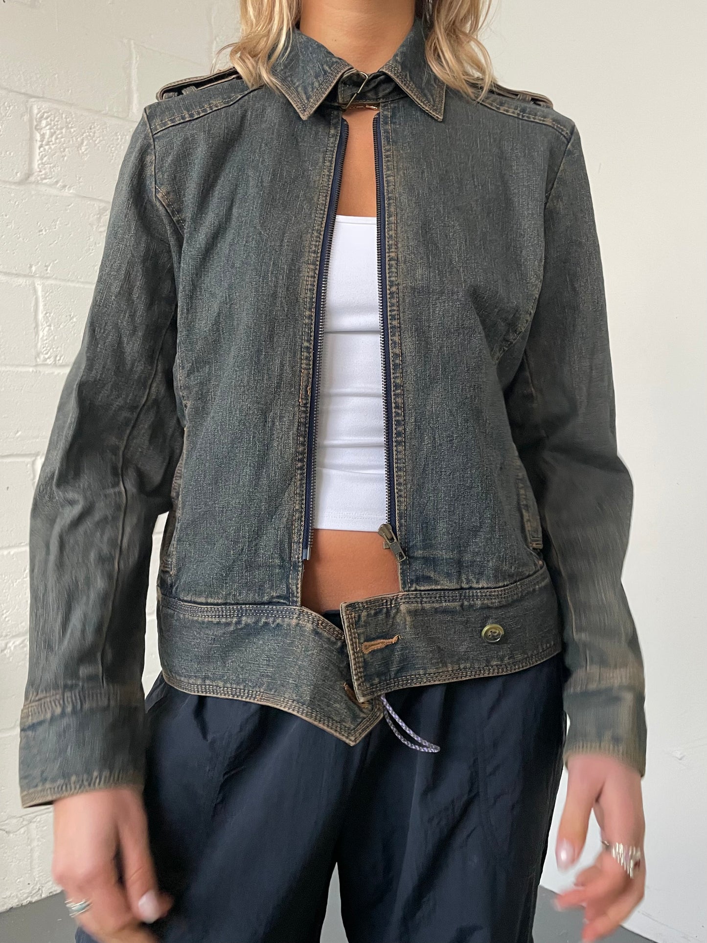 Washed Denim Jacket