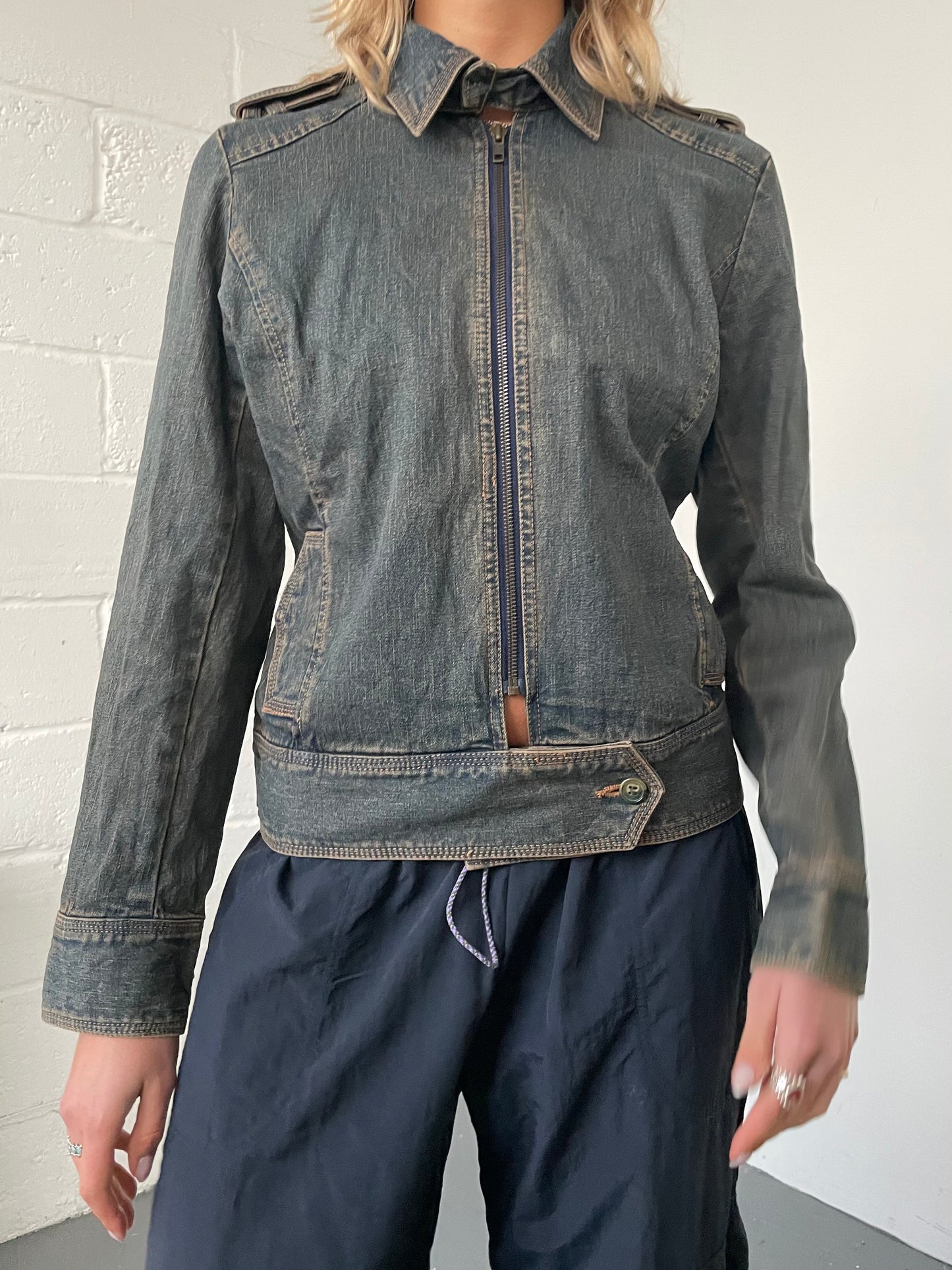 Washed Denim Jacket