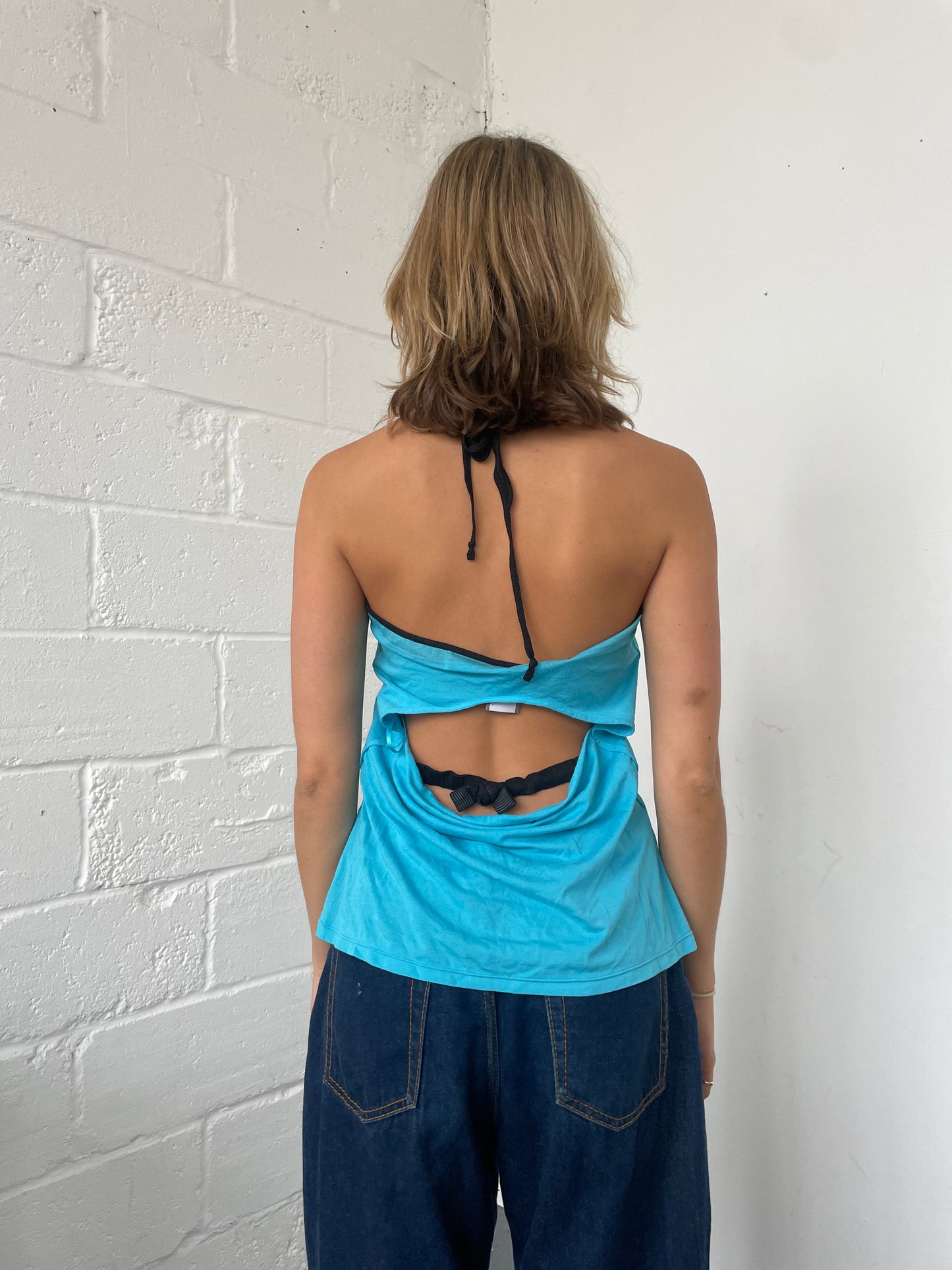 Nike Blue Halter Top