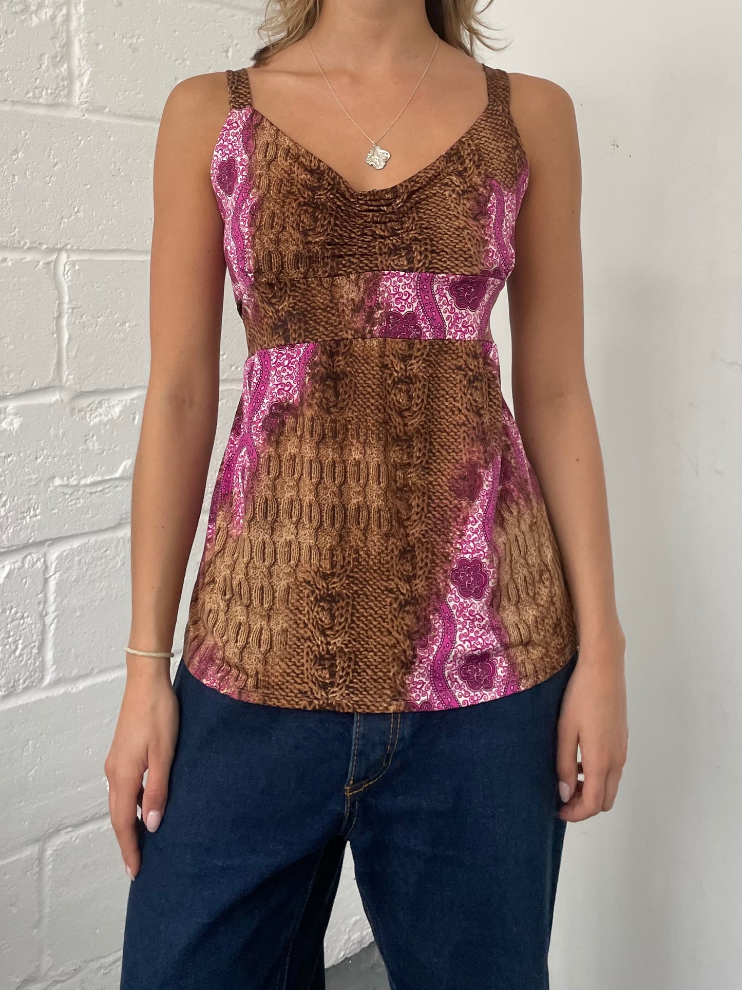 Reptile Print Cami