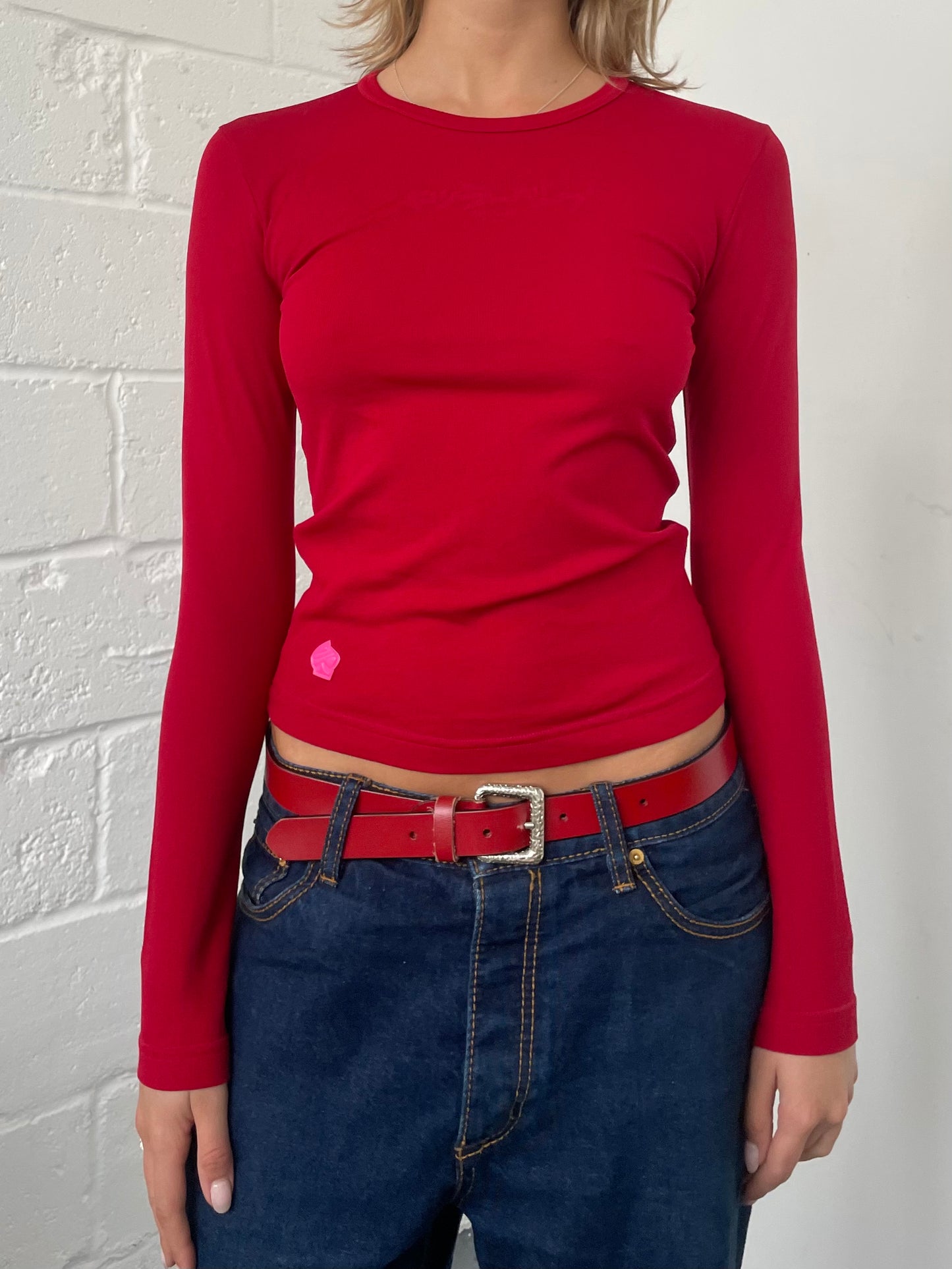 Killah Red Mesh Top