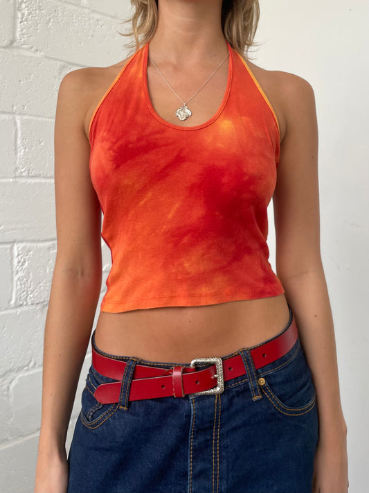 Tie Dye Halterneck