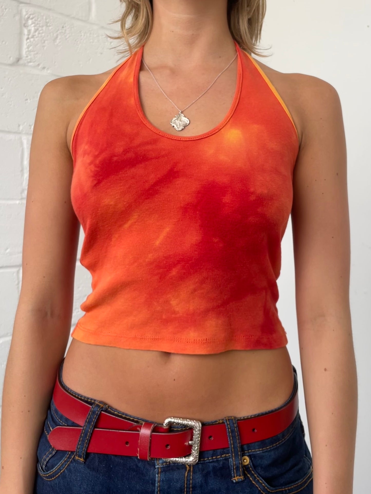 Tie Dye Halterneck