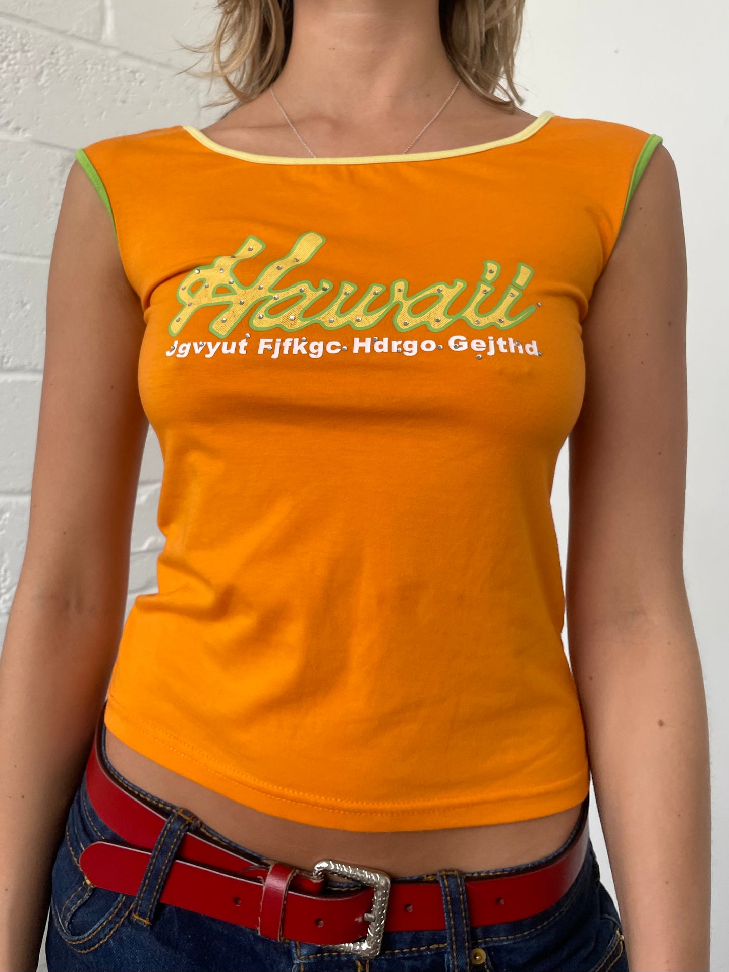 Vintage Orange Hawaii Tee