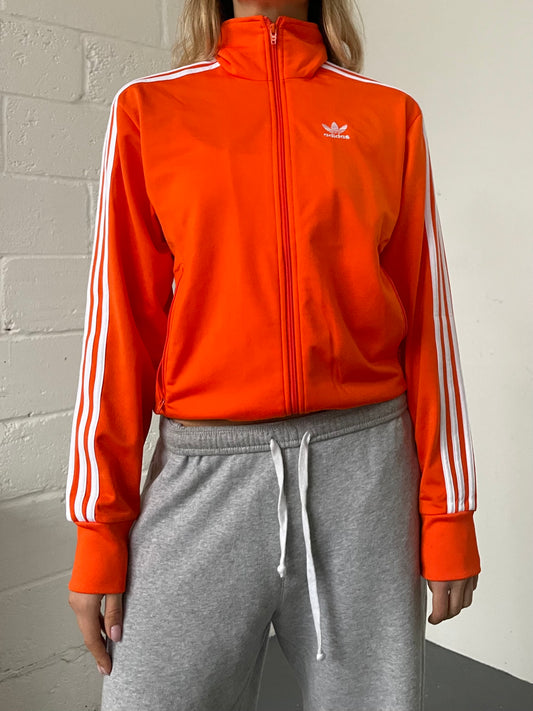 Bright Orange Adidas Track Jacket