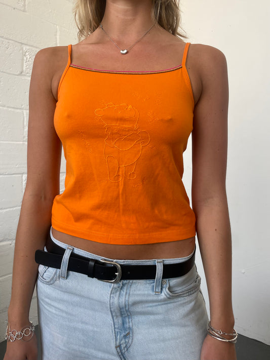 Bright Orange Slinky Vest