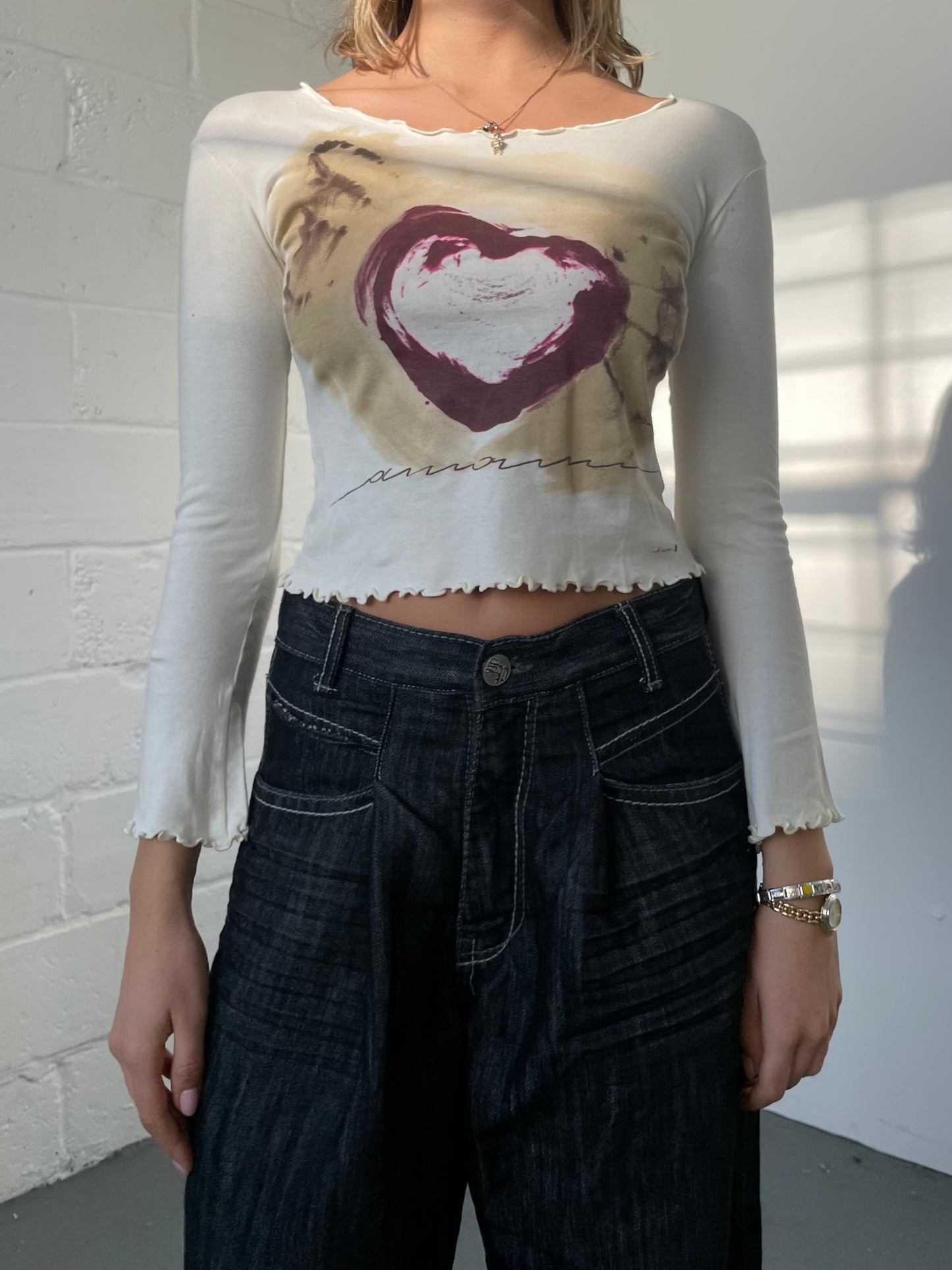 Heart Long Sleeve Tee